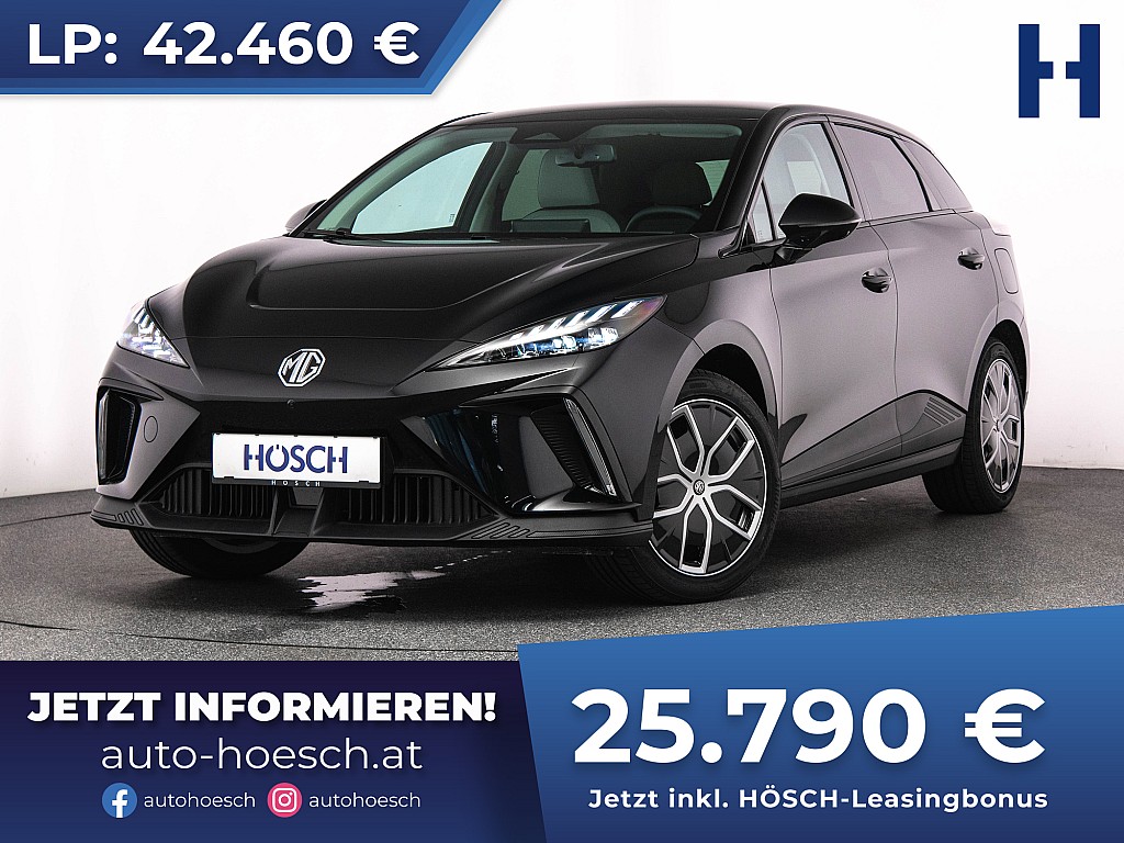 MG MG4 64kWh Luxury NEUWAGEN -40% inkl. BONUS bei Autohaus Hösch GmbH in 