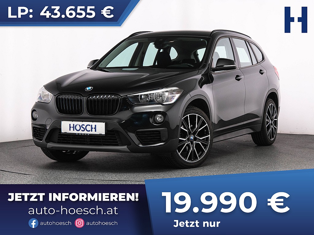 BMW X1 xDrive 18d Advantage NAV R-KAMERA++ bei Autohaus Hösch GmbH in 