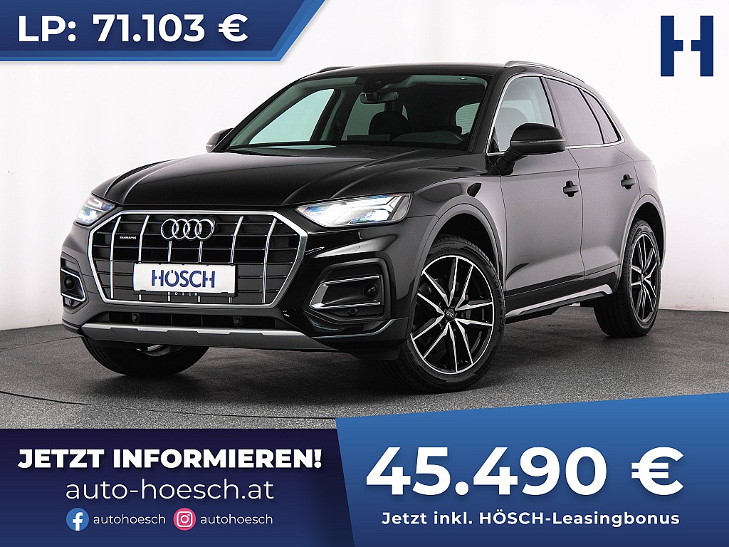 Audi Q5 40 TDI quattro MMI+ ASSISTENZ AHK ERSTBESITZ bei Autohaus Hösch GmbH in 