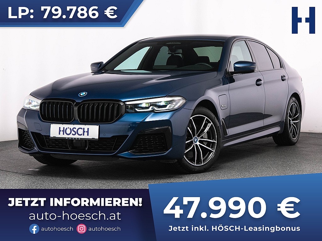 BMW 530e xDrive M-Sport LIVE PROF AHK ACC -40% bei Autohaus Hösch GmbH in 