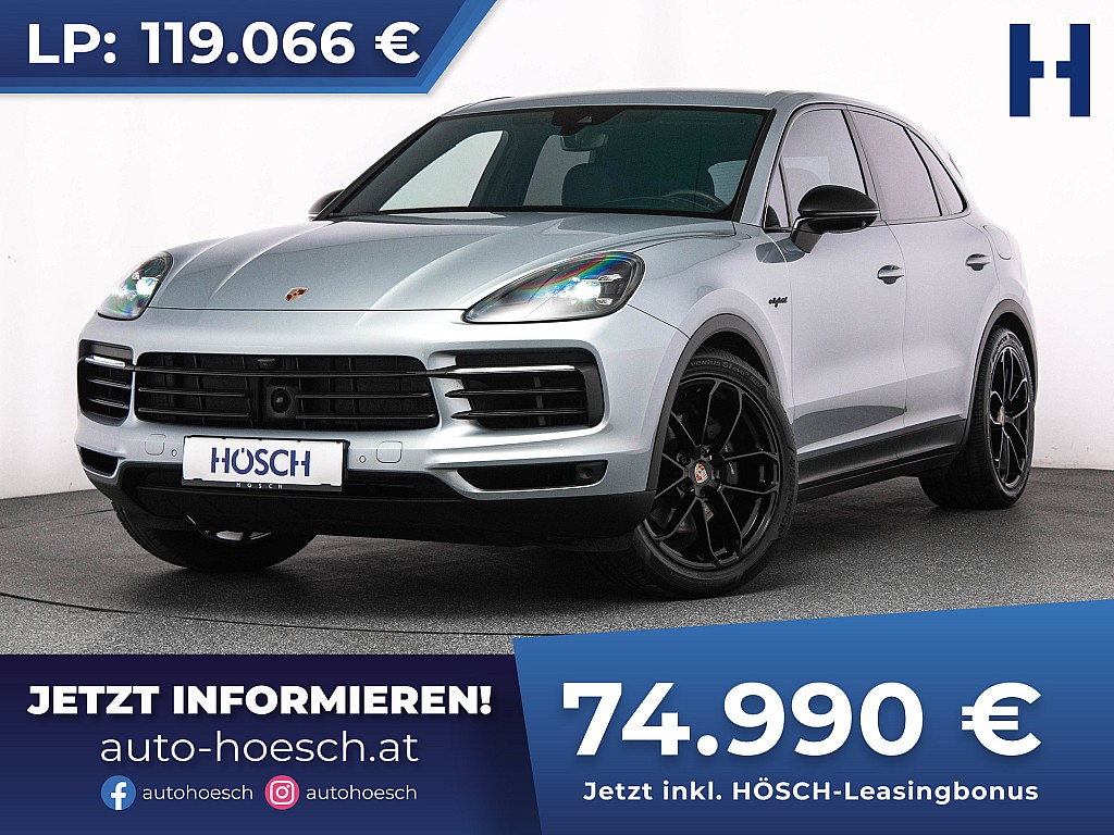 Porsche Cayenne E-Hybrid LUFT HEADUP 360° AHK++ bei Autohaus Hösch GmbH in 