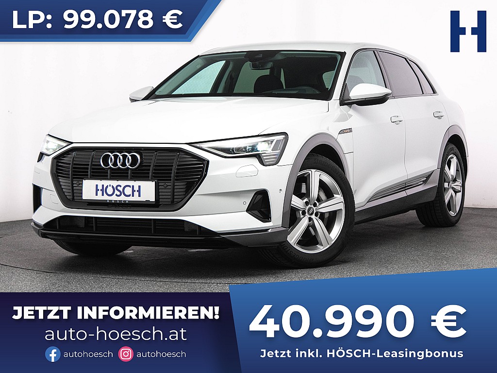 Audi e-tron 55 quattro advanced TOP-EXTRAS -59% bei Autohaus Hösch GmbH in 