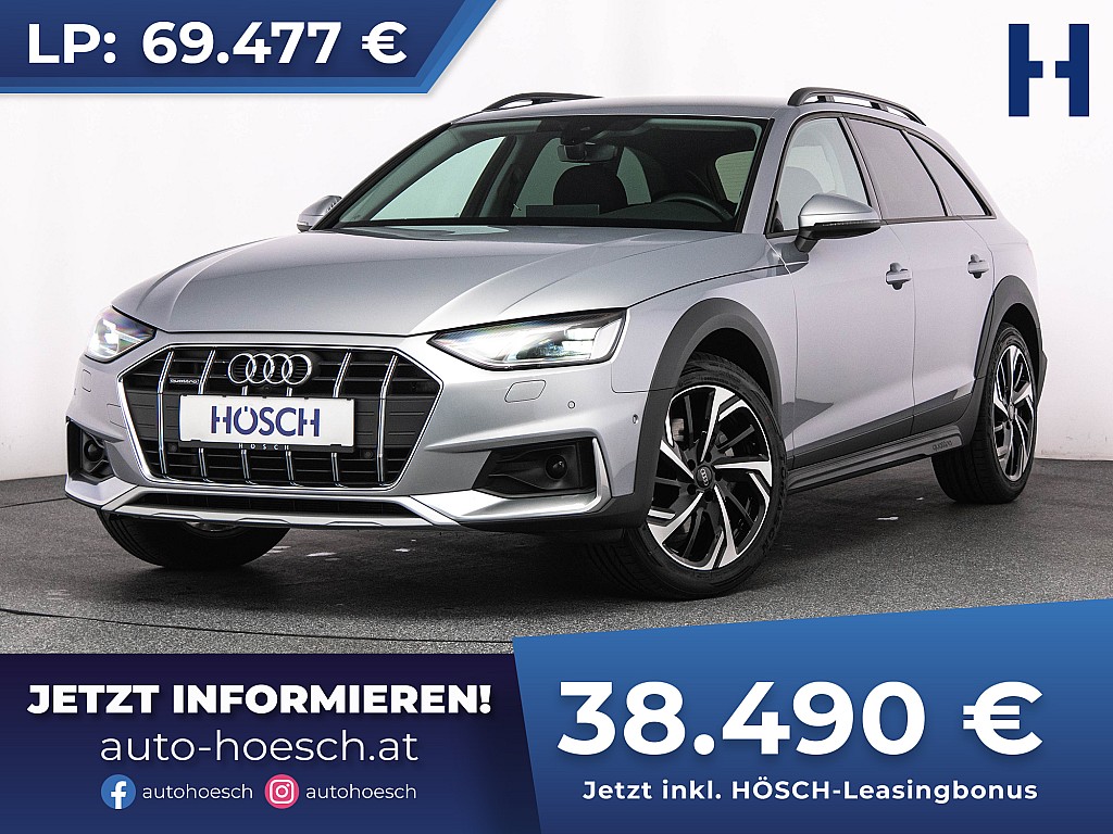 Audi A4 Allroad TDI quattro MMi+ AHK ASSISTENZ -45% bei Autohaus Hösch GmbH in 