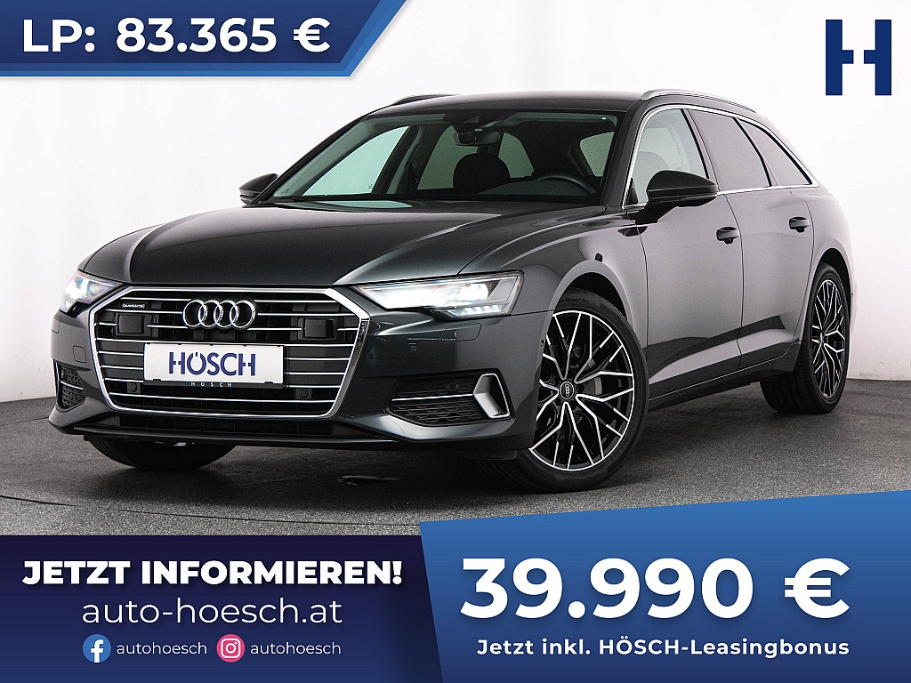 Audi A6 Avant 40 TDI quattro Sport TOP-EXTRAS -52% bei Autohaus Hösch GmbH in 