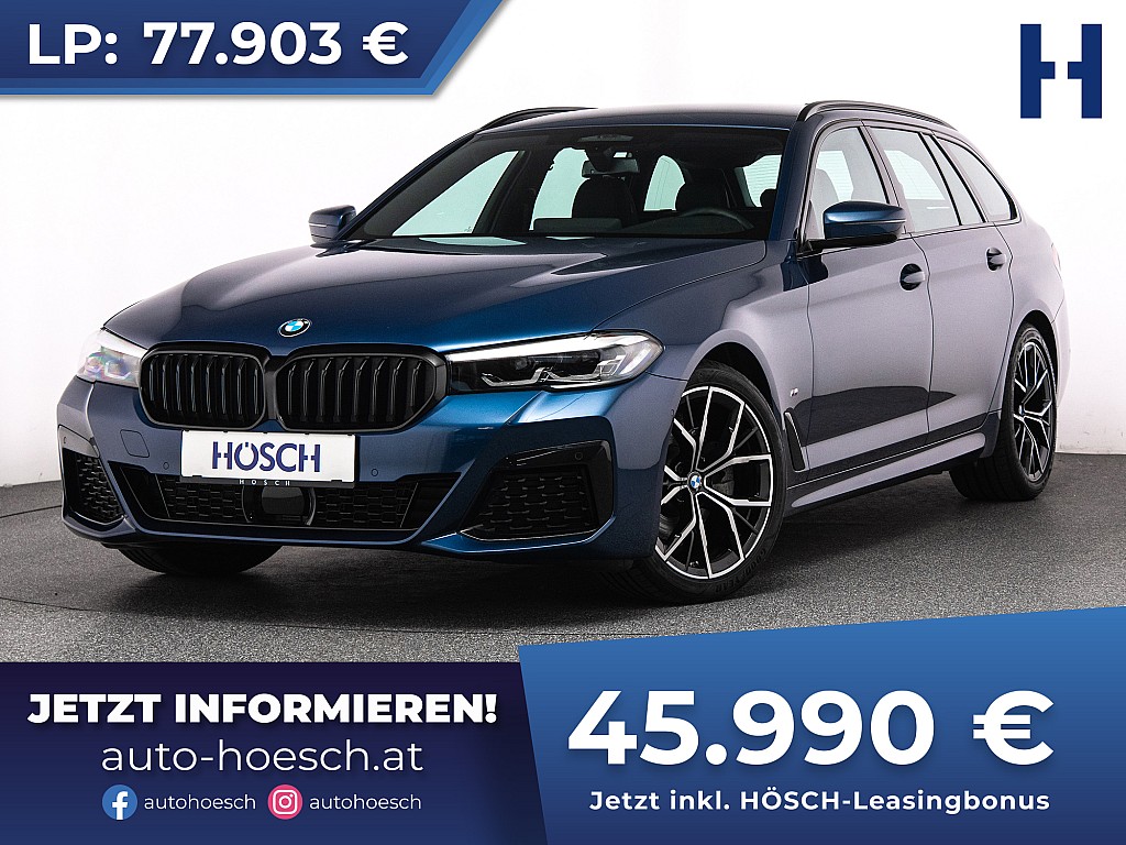 BMW 520d Touring M-Sport WIE NEU -41% bei Autohaus Hösch GmbH in 