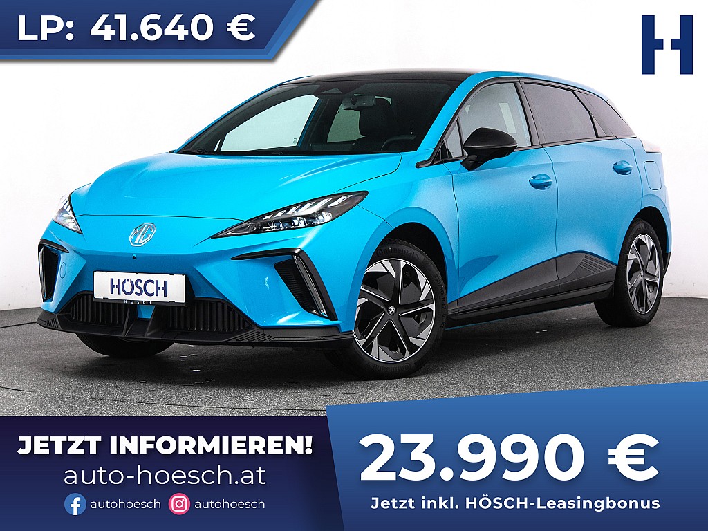 MG MG4 64kWh Luxury WIE NEU SCHNÄPPCHEN -42% bei Autohaus Hösch GmbH in 