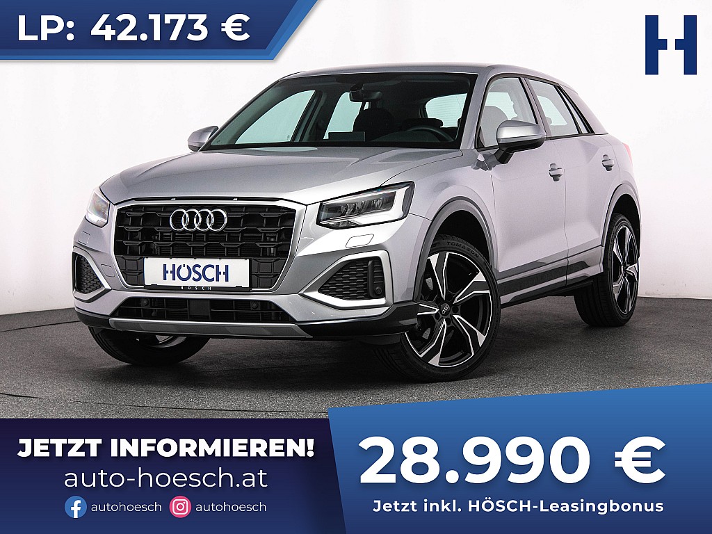 Audi Q2 35 TFSI advanced Aut. LED STHZ ACC R-KAMERA bei Autohaus Hösch GmbH in 