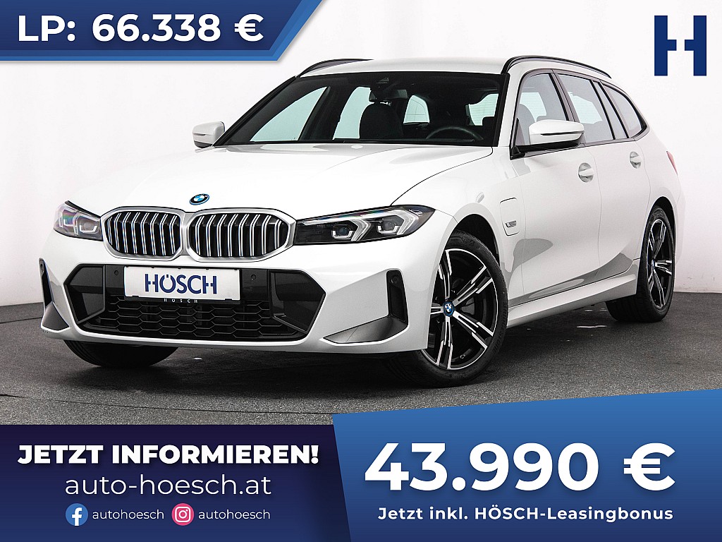 BMW 330e xDrive Touring M-Sport WENIG KM TOP-PREIS bei Autohaus Hösch GmbH in 