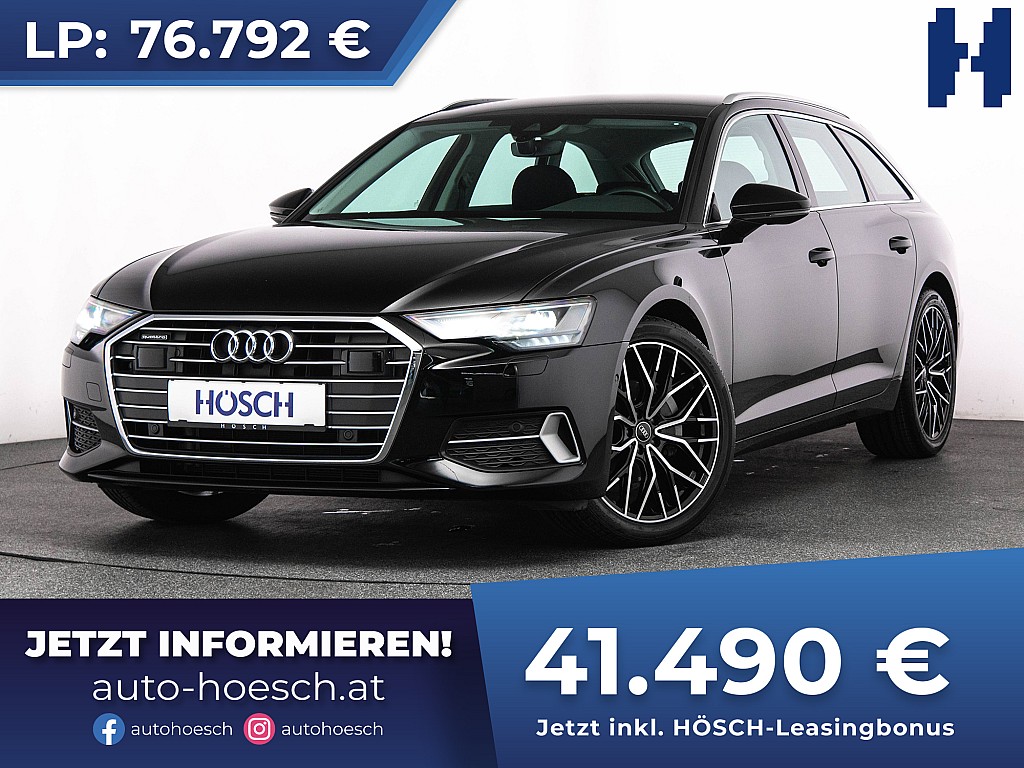 Audi A6 Avant 40 TDI quattro Sport AHK STHZ ACC -46% bei Autohaus Hösch GmbH in 