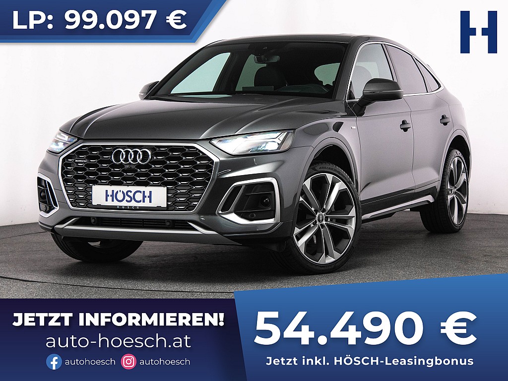 Audi Q5 SB 45 TFSI quattro 2xS-LINE 21er EXTRAS -45% bei Autohaus Hösch GmbH in 