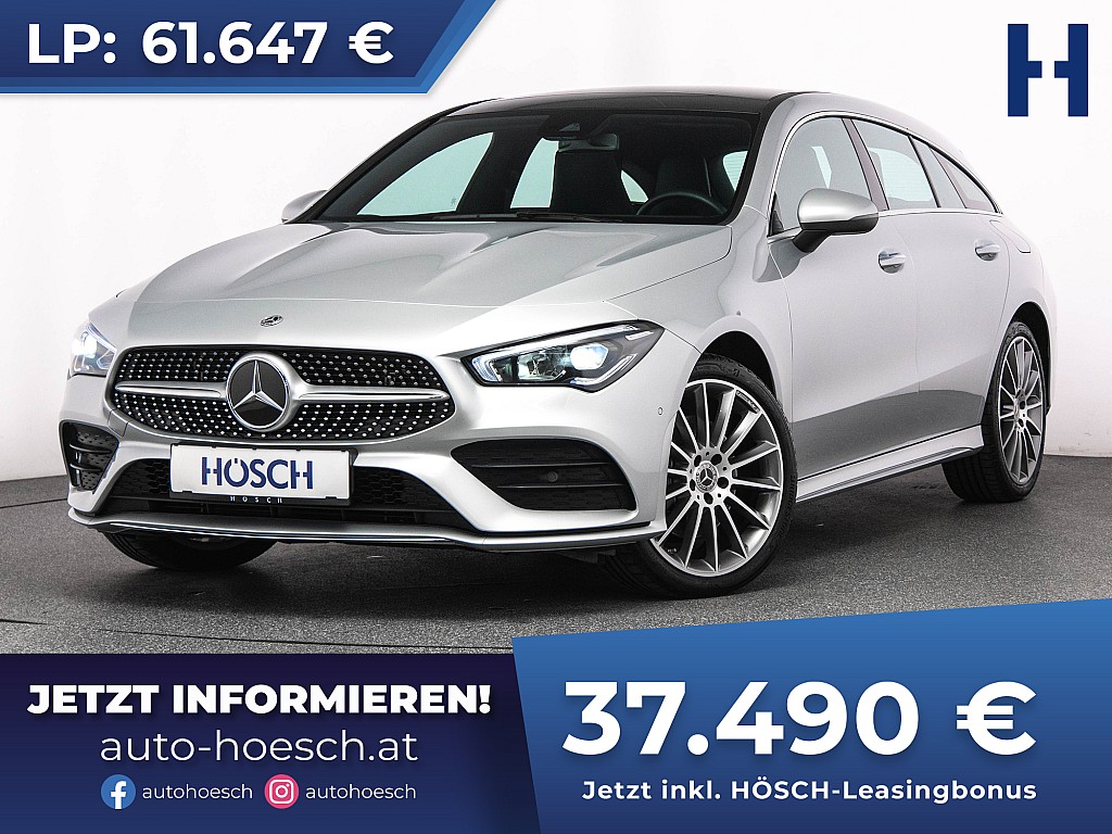 Mercedes-Benz CLA 250e SB AMG 19er PANO AHK R-KAMERA bei Autohaus Hösch GmbH in 