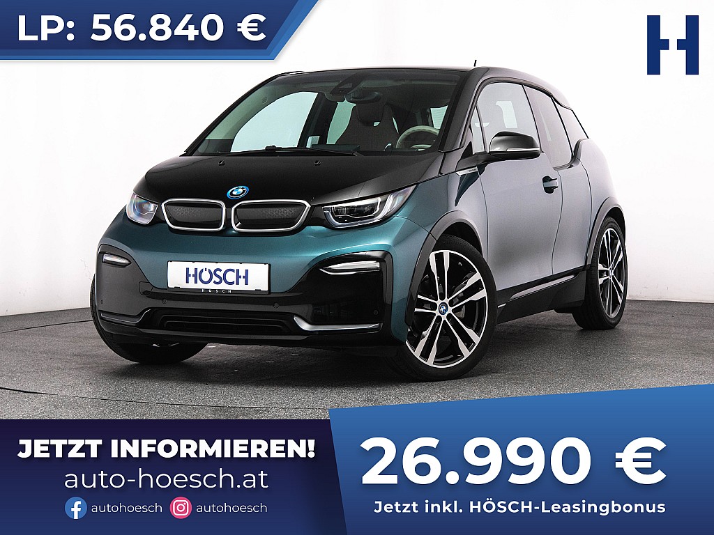 BMW i3 eDrive S LODGE NAV PROF H/K R-KAM -53% bei Autohaus Hösch GmbH in 