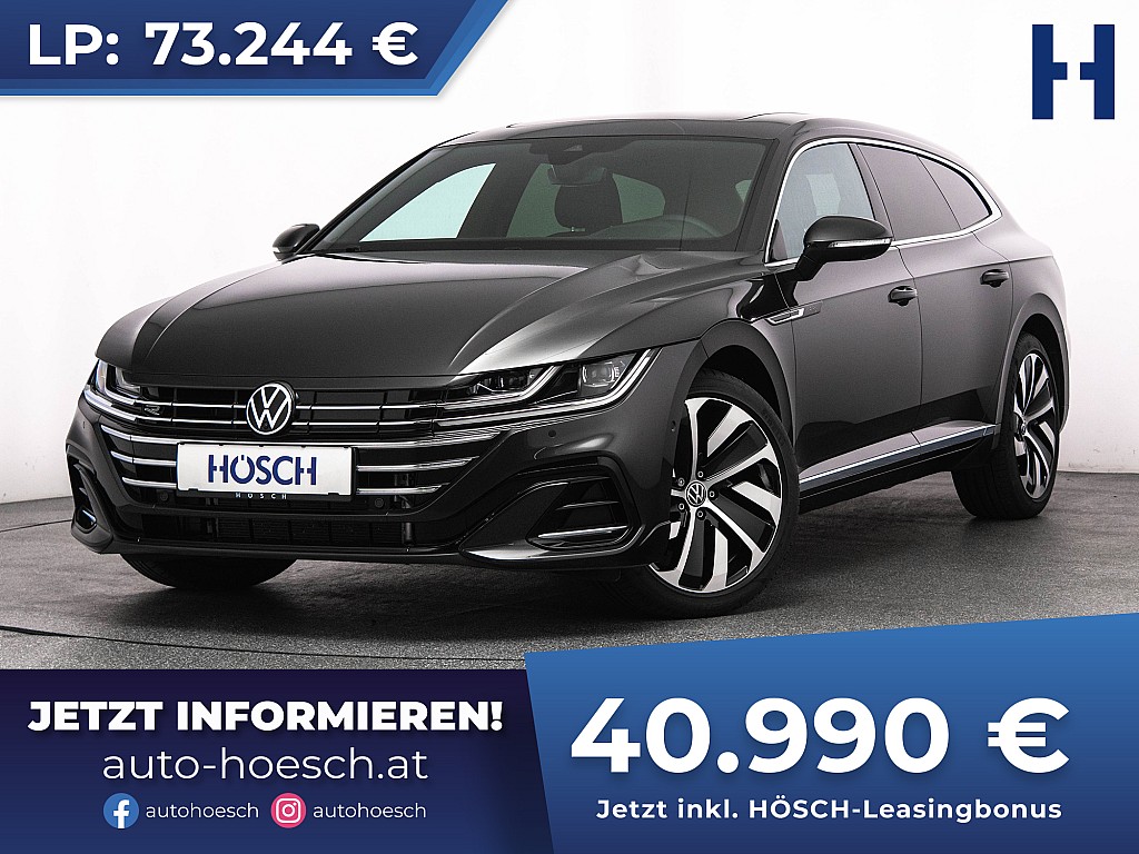 VW Arteon SB eHybrid R-Line MATRIX PANO AHK 360° ACC bei Autohaus Hösch GmbH in 