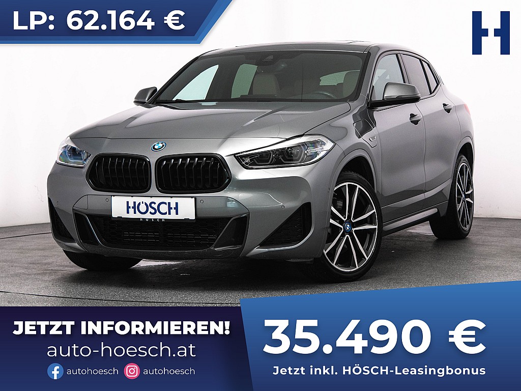 BMW X2 xDrive 25e M-SPORT 19er LEDER PANO R-KAMERA bei Autohaus Hösch GmbH in 