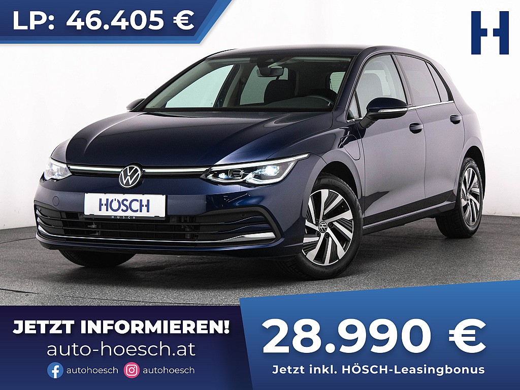 VW Golf VIII 1.4 eHybrid PHEV Style EXTRAS -38% bei Autohaus Hösch GmbH in 