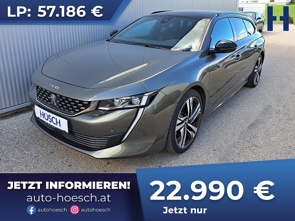 Peugeot 508 SW 225 GT Aut. 19er PANO FOCAL 360° + + bei Autohaus Hösch GmbH in 