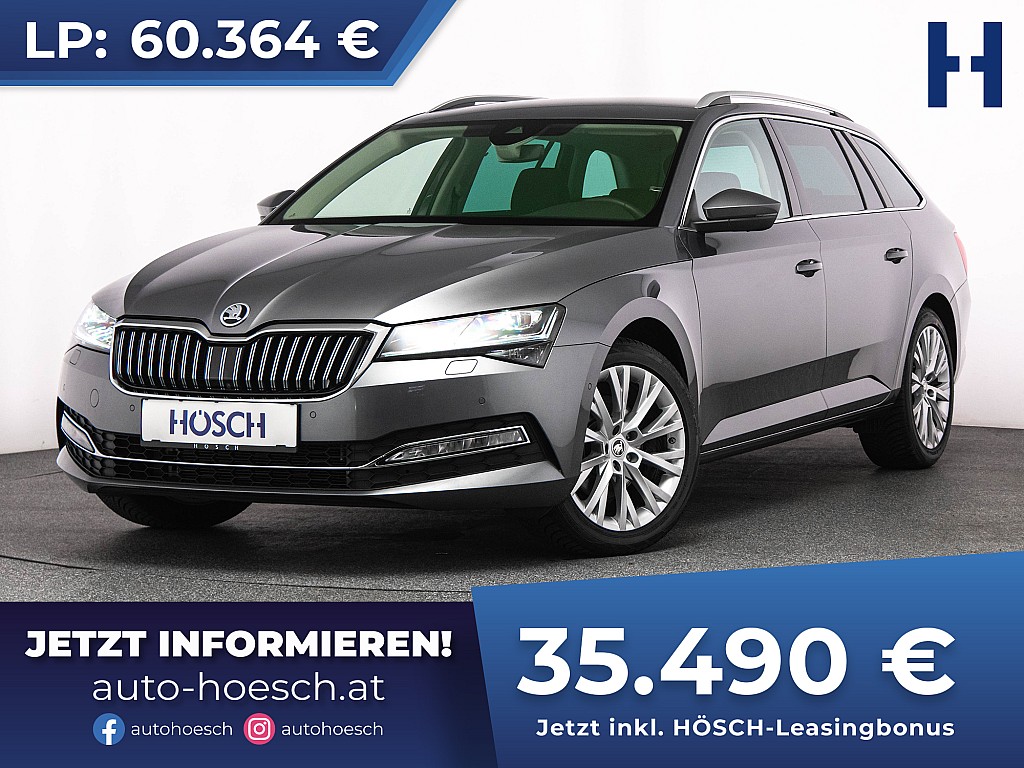 Skoda Superb Combi TDI Style Aut. AHK MATRIX ASSISTENZ bei Autohaus Hösch GmbH in 