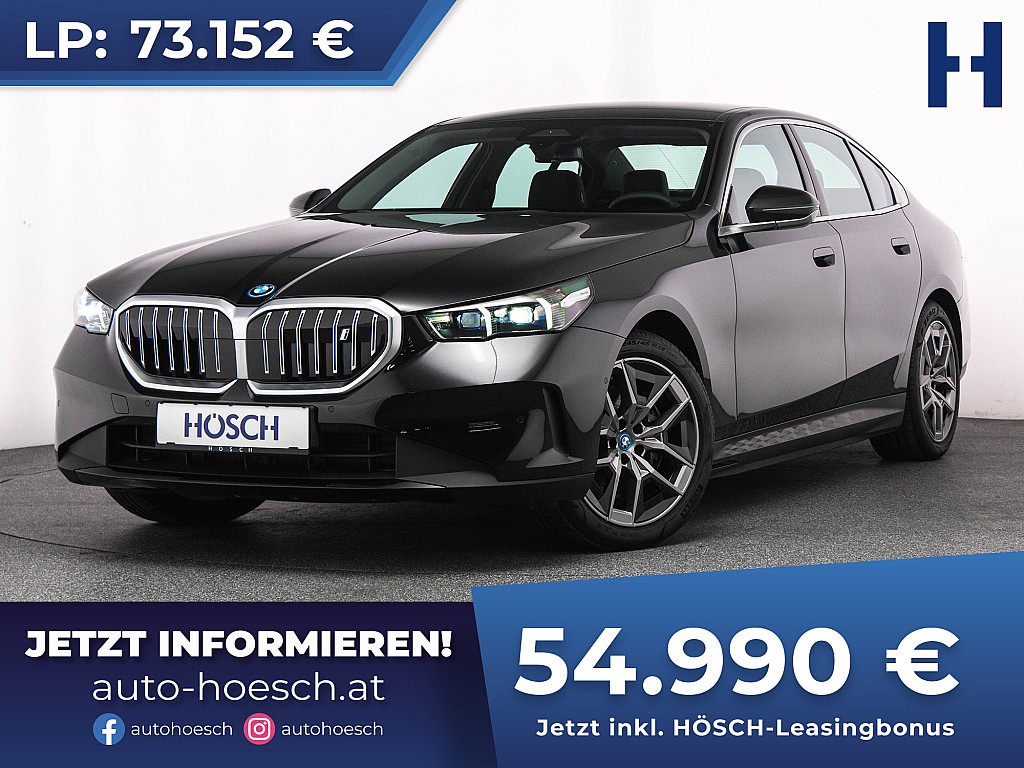 BMW i5 eDrive 40 19er ASSISTENZ LEDER WIE NEU bei Autohaus Hösch GmbH in 