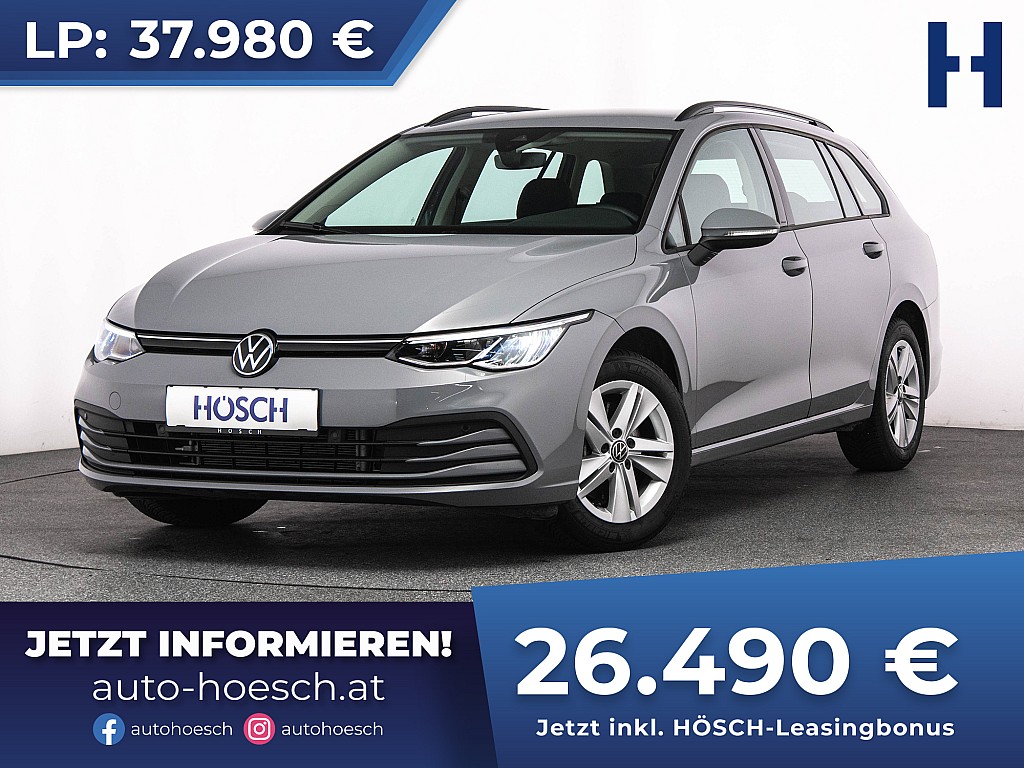 VW Golf Variant 2.0 TDI Life NAV ACC AHK WIE NEU bei Autohaus Hösch GmbH in 