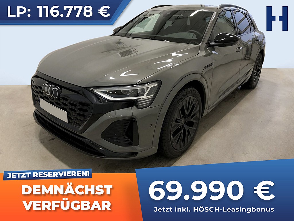 Audi Q8 e-tron 55 quattro 2x S-Line TRAUMEXTRAS -40% bei Autohaus Hösch GmbH in 