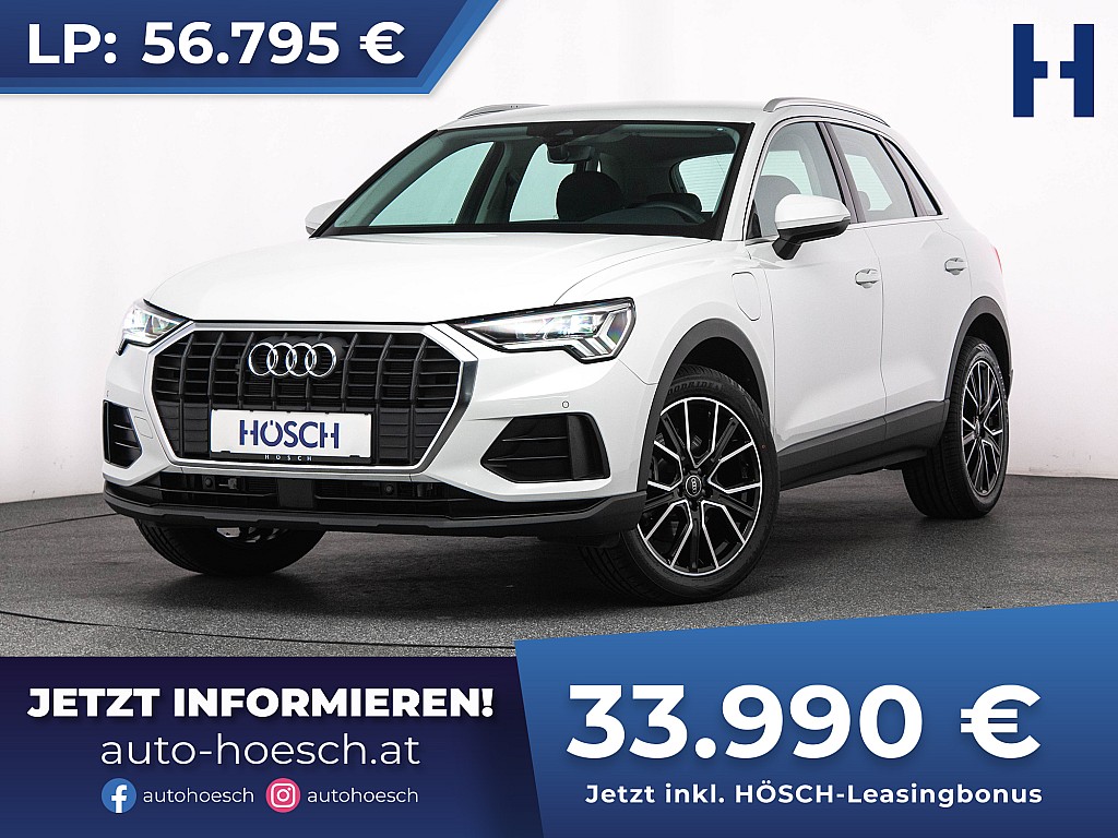 Audi Q3 45 TFSI e PHEV LED ASSISTENZ SPORTSITZE WIE NEU bei Autohaus Hösch GmbH in 