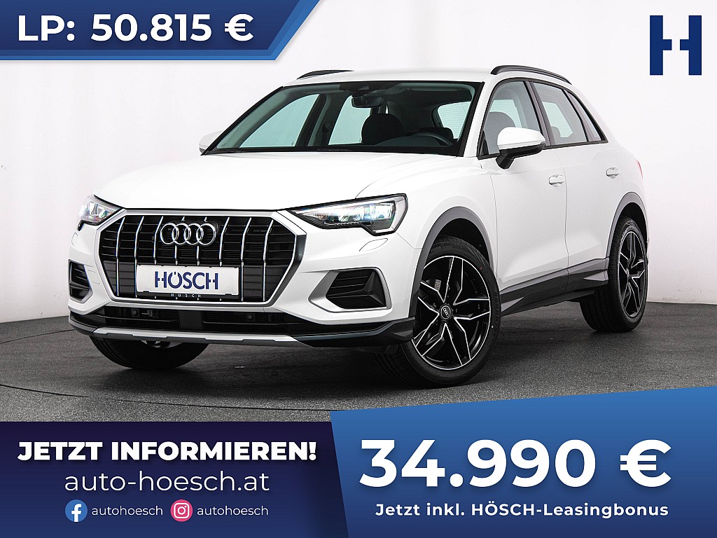 Audi Q3 35 TFSI Advanced Aut. AHK STANDHEIZUNG bei Autohaus Hösch GmbH in 