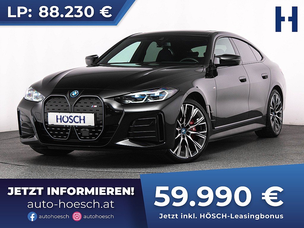 BMW i4 M50 Gran Coupe M-Sport Pro TOP-EXTRAS ++ bei Autohaus Hösch GmbH in 