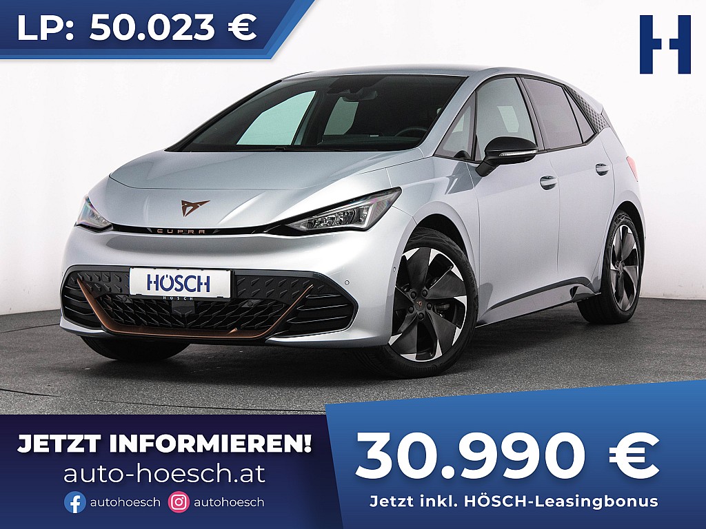 Cupra Born 82kWh e-Boost TOP-EXTRAS -38% bei Autohaus Hösch GmbH in 