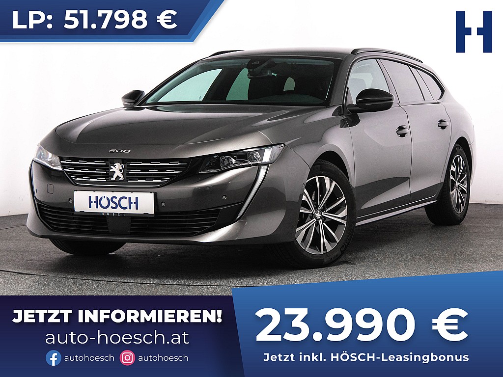 Peugeot 508 SW BlueHDi 130 Allure Pack Aut. -54% bei Autohaus Hösch GmbH in 