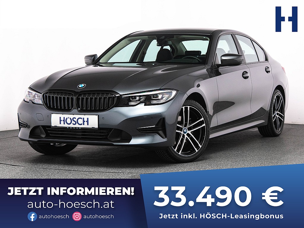 BMW 316d Advantage LIVE PROF WENIG KM TOP-ANGEBOT bei Autohaus Hösch GmbH in 