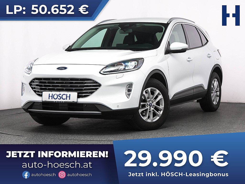 Ford Kuga 2.0 EcoBlue Titanium Aut. ASSISTENZ -41% bei Autohaus Hösch GmbH in 