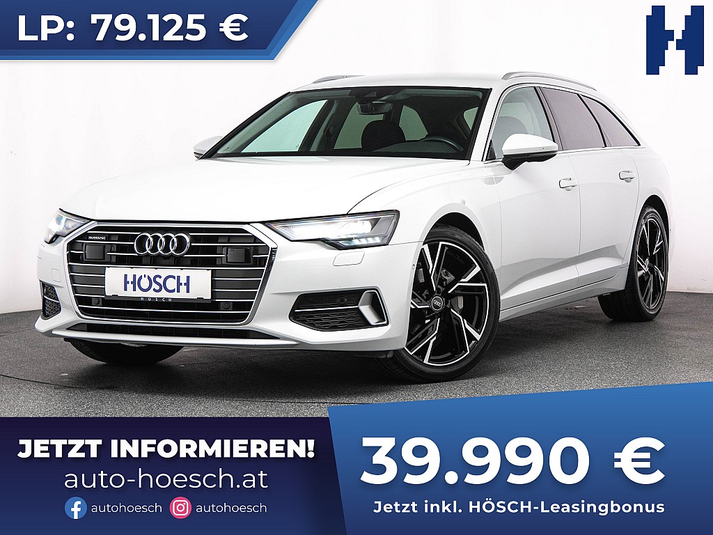 Audi A6 Avant 40 TDI quattro Sport TOP-EXTRAS -49% bei Autohaus Hösch GmbH in 