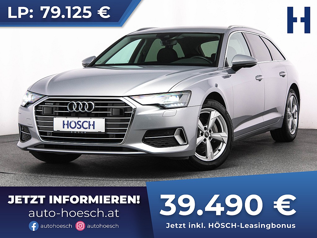 Audi A6 Avant 40 TDI quattro Sport TOP-EXTRAS -50% bei Autohaus Hösch GmbH in 