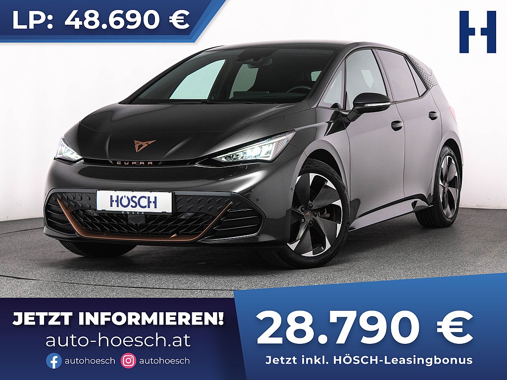 Cupra Born 62kWh e-Boost 19er 360° KAMERA PILOT + + bei Autohaus Hösch GmbH in 