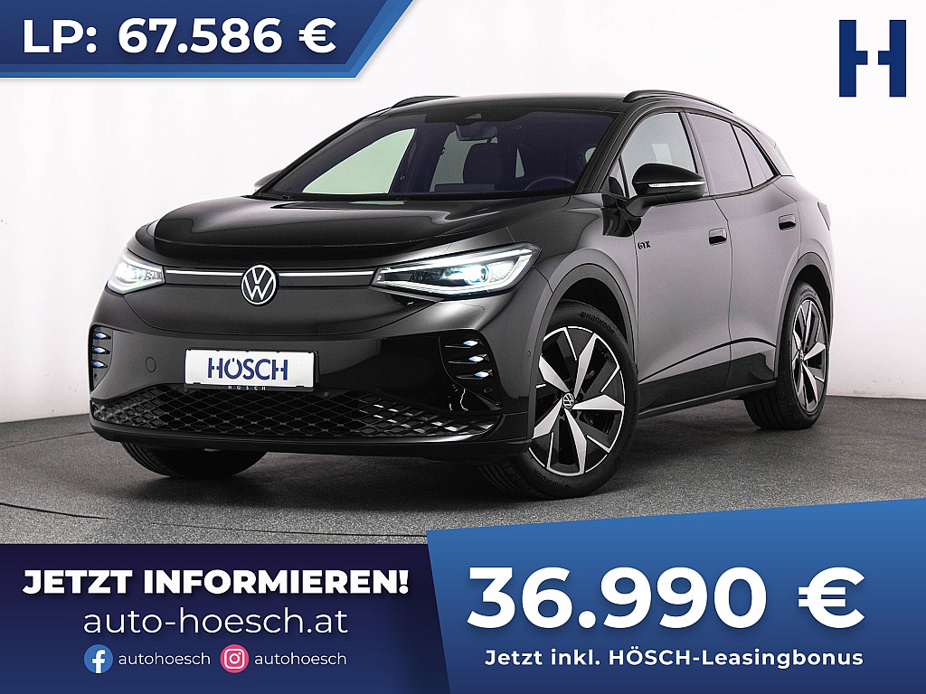 VW ID.4 GTX 4Motion 82kWh TOP EXTRAS -45% bei Autohaus Hösch GmbH in 