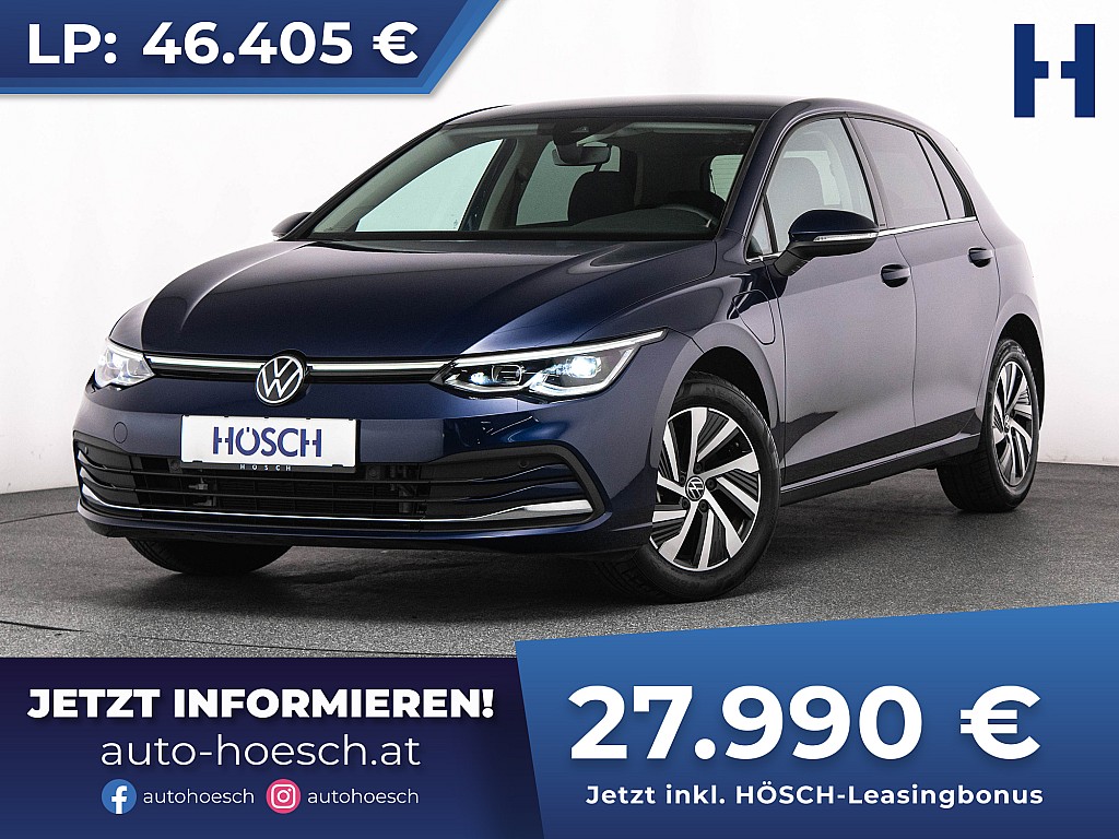 VW Golf VIII 1.4 eHybrid PHEV Style EXTRAS -40% bei Autohaus Hösch GmbH in 