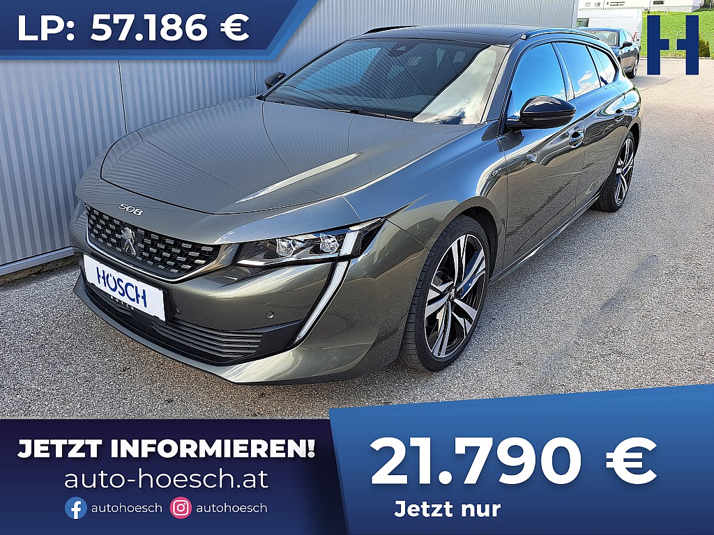 Peugeot 508 SW 225 GT Aut. 19er PANO FOCAL 360° + + bei Autohaus Hösch GmbH in 