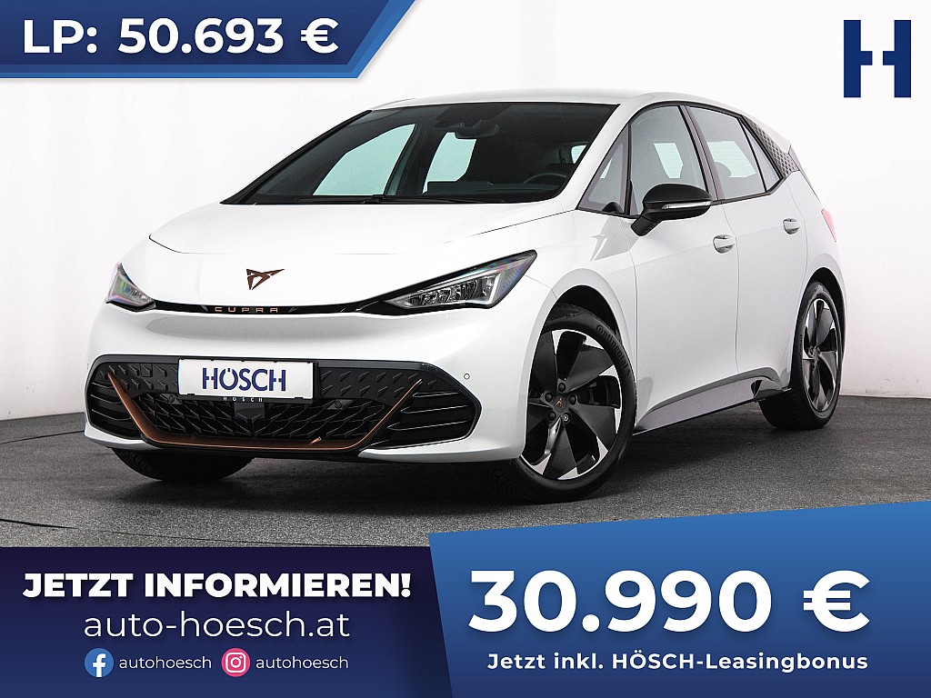 Cupra Born 82kWh e-Boost EXTRAS WIE NEU -39% bei Autohaus Hösch GmbH in 