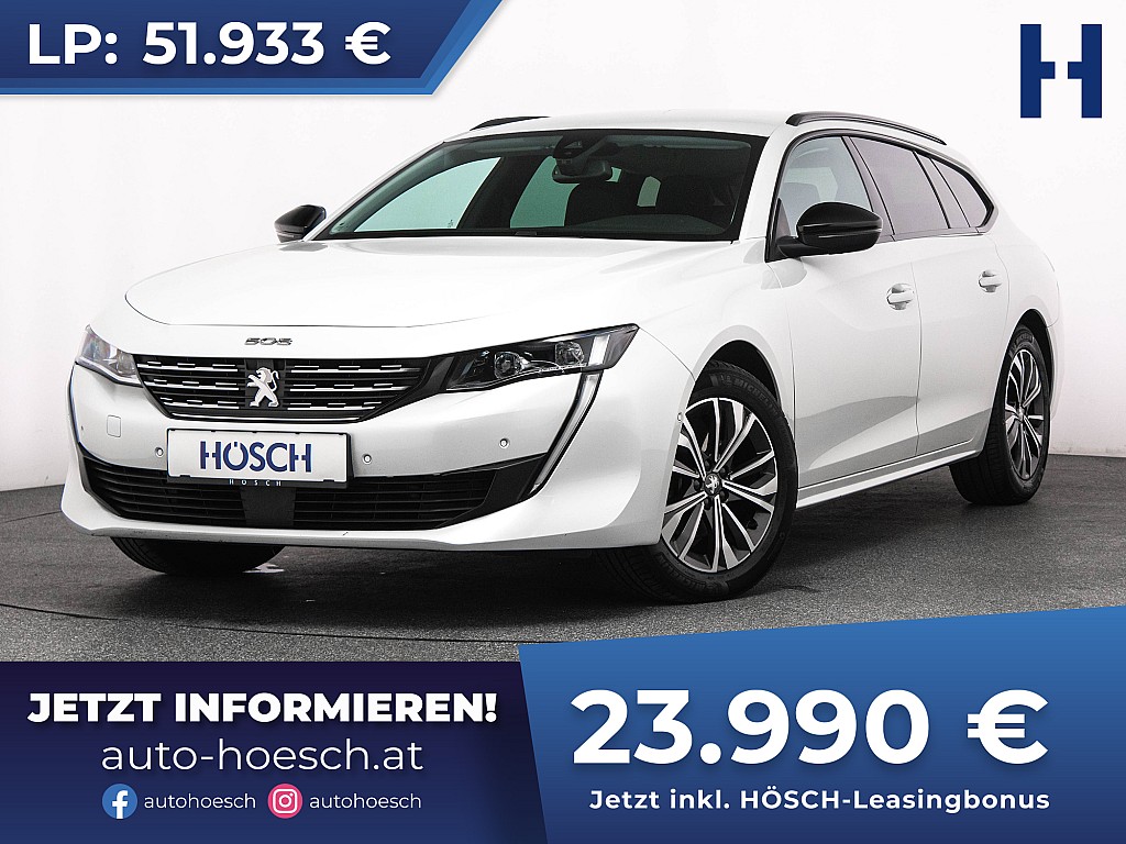 Peugeot 508 SW BlueHDi 130 Allure Pack Aut. -54% bei Autohaus Hösch GmbH in 