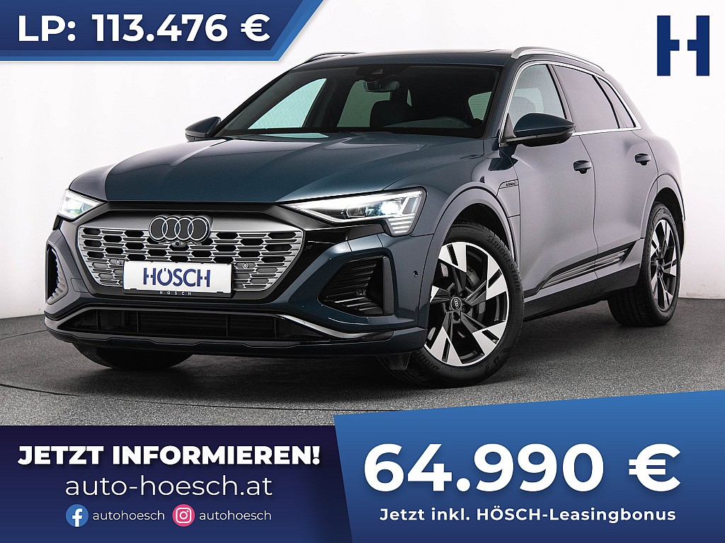 Audi Q8 e-tron 55 quattro 2xS-Line TRAUMEXTRAS -43% bei Autohaus Hösch GmbH in 