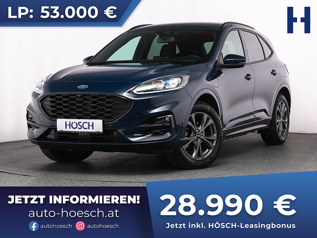 Ford Kuga 2.5 PHEV ST-Line X ASSISTENZ ERSTBESITZ -45% bei Autohaus Hösch GmbH in 