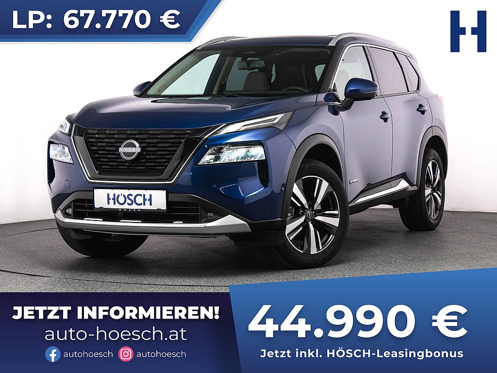 Nissan X-TRAIL Tekna+ 1.5 VC-T e-4orce 4WD VOLL -34% bei Autohaus Hösch GmbH in 