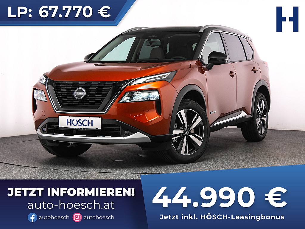 Nissan X-TRAIL Tekna+ 1.5 VC-T e-4orce 4WD VOLL -34% bei Autohaus Hösch GmbH in 