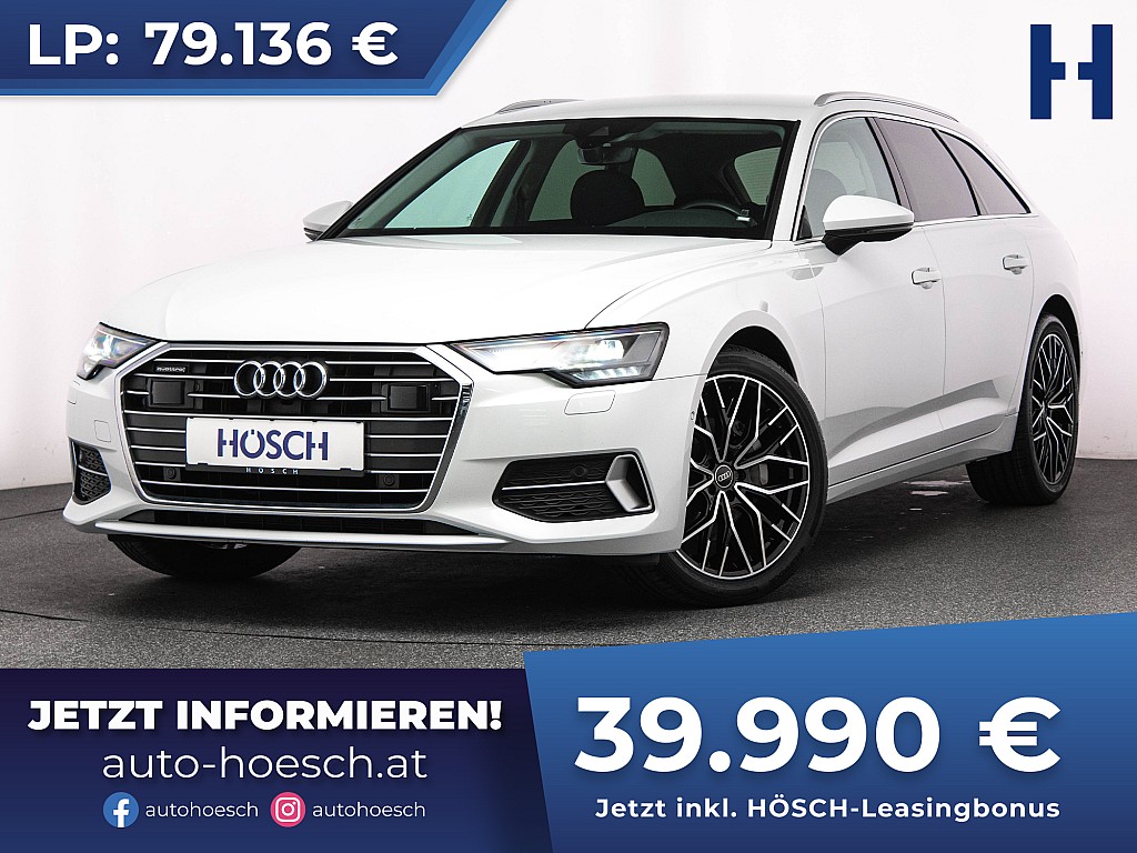 Audi A6 Avant 40 TDI quattro Sport AHK STHZ R-KAM -49% bei Autohaus Hösch GmbH in 