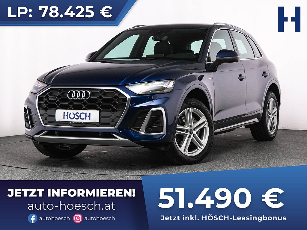 Audi Q5 40 TDI quattro 2xS-LINE MATRIX 19er ASSISTENZ bei Autohaus Hösch GmbH in 