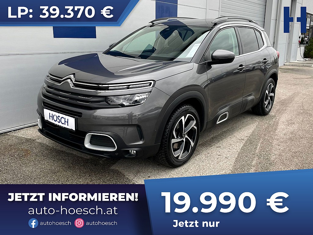 Citroën C5 Aircross HDI 130 Feel Aut. 8-fach AHK R-KAM NAV bei Autohaus Hösch GmbH in 