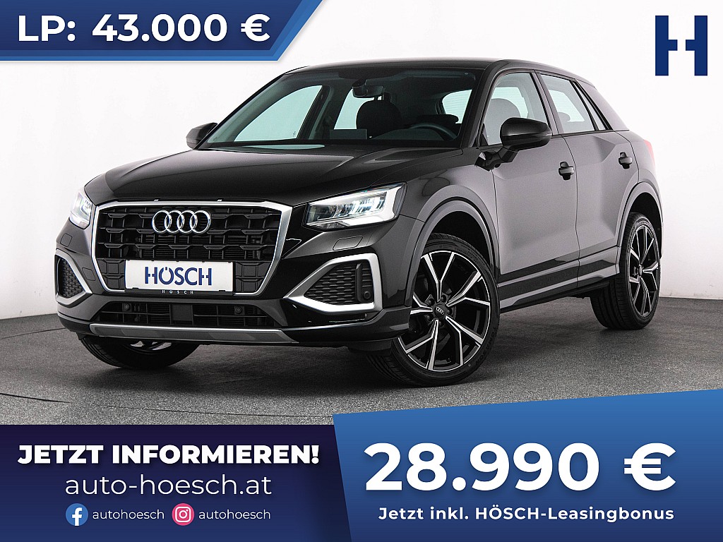 Audi Q2 35 TFSI advanced Aut. R-KAM ACC -33% bei Autohaus Hösch GmbH in 