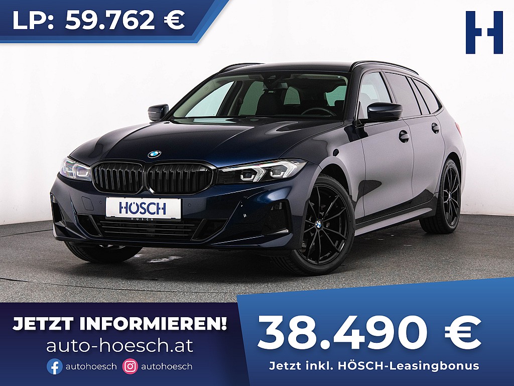 BMW 318d Touring Aut. EXTRAS WIE NEU -36% bei Autohaus Hösch GmbH in 