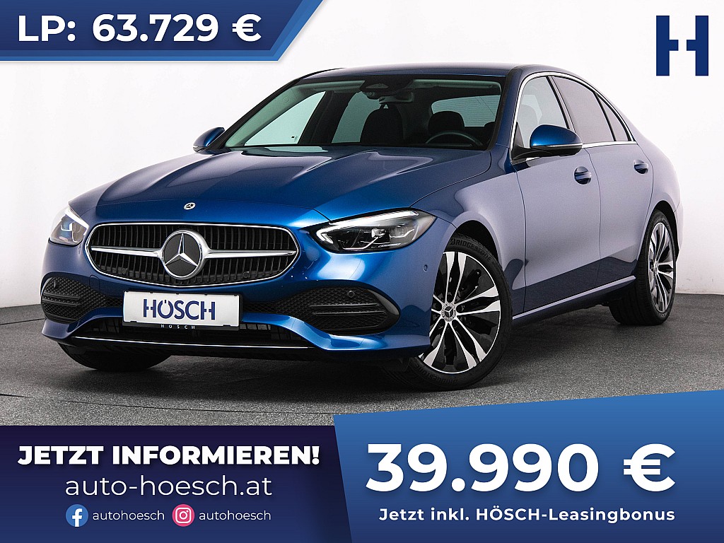 Mercedes-Benz C 220d Avantgarde ASSISTENZ TOP-ANGEBOT -37% bei Autohaus Hösch GmbH in 