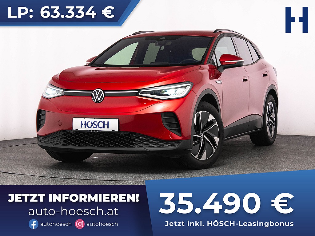 VW ID.4 Pro Performance 82kWh TOP-EXTRAS -44% bei Autohaus Hösch GmbH in 